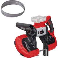 5” Cordless Compact Metal Cutting Bandsaw (Tool Only), 18 V, 4-1/2" Capacity Cam Industrial