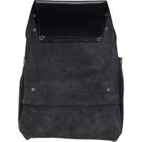 Phantom Collection Heavy-Duty Nail & Tool Bag, Leather, 10 Pockets, Black Cam Industrial