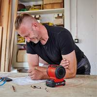 TC-SR 18 Li BT Cordless Bluetooth Speaker (Tool Only), Lithium-Ion, 18 V Cam Industrial