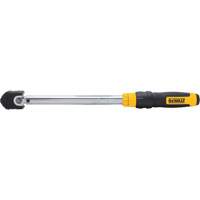 Micrometer Torque Wrench, Click, 3/8" Square Drive, 20 - 100 ft-lbs./27.11-135. 58 N.m Cam Industrial