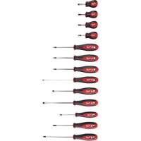 Ensemble de tournevis Tri-Lobe, 13 mcx, Magn&eacute;tique Cam Industrial