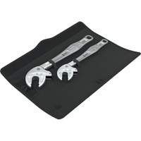 Joker 2 Self-Setting Spanner Set, Adjustable, 2 Pieces, Imperial and Metric Cam Industrial