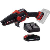 Scie &agrave; chaîne d'&eacute;lagage compacte sans fil avec batterie 2,5 Ah et ensemble de d&eacute;part de chargeur, 6", &agrave; pile, 18 V Cam Industrial