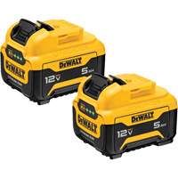 Max* Battery Packs, Lithium-Ion, 12 V, 5 Ah Cam Industrial