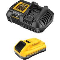 XR POWERPACK Battery & Charger Kit, Lithium-Ion, 20 V, 4 Ah Cam Industrial