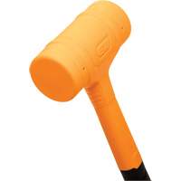 Dead Blow Hammer, 48 oz., Smooth Grip, 14-1/2" L Cam Industrial
