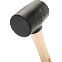 Maillet en caoutchouc, 16 oz, Prise en Bois, 13" lo Cam Industrial