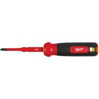 Tournevis &agrave; embouts interchangeables &agrave; tige articul&eacute;e isol&eacute; 1000 V, 2-en-1, 8-4/5" lo, Prise Coussin&eacute;e Cam Industrial
