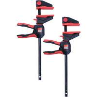 Ensemble de serre-joints &agrave; g&acirc;chette pour barres &agrave; une main avec poign&eacute;e rotative &agrave; 360°, 12" (304,8 mm) Cam Industrial