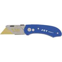 Heavy-Duty Folding Utility Knife JFFK-100, Steel Blade Cam Industrial