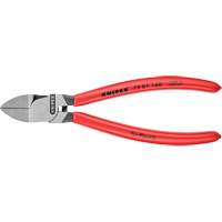 Diagonal Pliers for Flush Cutting Plastics, 6-1/4" L Cam Industrial