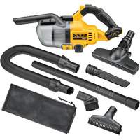 Aspirateur &agrave; main sans fil pour d&eacute;chets secs, 20 V, Capacit&eacute; 0,18 gal Cam Industrial