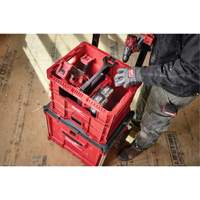 PACKOUT XL Crate, 15-3/4" x 18-5/8" x 15", Black/Red Cam Industrial