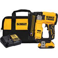 ATOMIC COMPACT SERIES Brushless Cordless 23 Ga. Pin Nailer Kit, 20 V, Lithium-Ion Cam Industrial