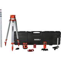 Red Self-Leveling Horizontal Rotary Laser System, 800' (243.84 m), 635 Nm Cam Industrial