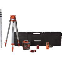 Red Self-Leveling Long-Range Rotary Laser System, 2000' (609.6 m), 635 Nm Cam Industrial