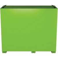 Armoire de rangement d'&eacute;PI sur place, Acier, Vert lime haute visibilit&eacute; Cam Industrial