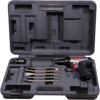 Marteau pneumatique robuste avec burins, 16,2 pi³/min, 1/4" NPT, 3330 coups/min, 3/4" x 2-1/2" (19,05 mm x 63,5 mm) Cam Industrial