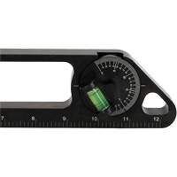 Level, 1' L, Aluminum, 3, Magnetic Cam Industrial