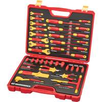 VDE Insulated Tool Set, 1000 V, 39 Pcs Cam Industrial