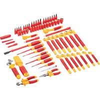VDE Insulated Tool Set, 1000 V, 72 Pcs Cam Industrial