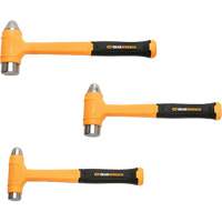 Dead Blow Ball Pein Hammer Set, 3 Pieces Cam Industrial
