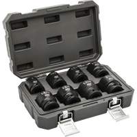 6-Point SAE Socket Set, 8 Pcs, Impact, 3/4" Drive Size Cam Industrial