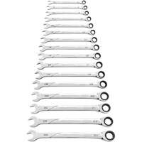 120XP Universal Spline XL Wrench Set, Ratcheting Combination, 16 Pieces, Metric Cam Industrial