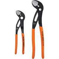 Straight Jaw Quick-Adjust Pump Pliers Set, 2 Pieces Cam Industrial