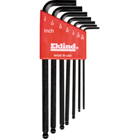 Balldrive L-Style Hex Key Set, 7 Pcs. Cam Industrial