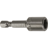 Nutsetter For Metric Sheet Metal Screws, 6 mm Tip, 1/4" Drive, 44.5 mm L, Magnetic UQ813 | Cam Industrial