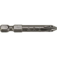 1/4" Phillips Power Drive, ACR, Phillips, #1 Tip, 1/4" Drive Size, 1-15/16" Length Cam Industrial