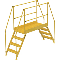Crossover Ladder, 91 " Overall Span, 40" H x 48" D, 24" Step Width Cam Industrial