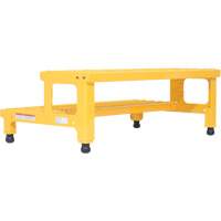 Adjustable Step-Mate Stand, 2 Step(s), 36-3/16" W x 22-7/8" L x 15-1/4" H, 500 lbs. Capacity Cam Industrial