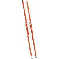 BuildMan&reg; Extension Ladder, 300 lbs. Cap., 16' H, Grade 1A Cam Industrial