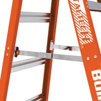 Step Ladder, 12', Fibreglass, 375 lbs. Capacity, Type 1AA Cam Industrial