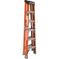 Step Ladder, 6', Fibreglass, 375 lbs. Capacity, Type 1AA Cam Industrial