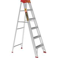 Step Ladder, 6', Aluminum, 200 lbs. Capacity, Type 3 Cam Industrial