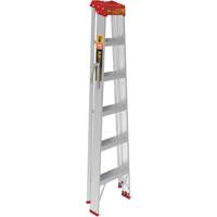 Step Ladder, 6', Aluminum, 200 lbs. Capacity, Type 3 Cam Industrial