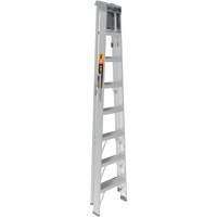 Step Ladder with Paint Tray, 8', Aluminum, 225 lbs. Capacity, Type 2 Cam Industrial