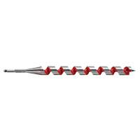Longue m&egrave;che h&eacute;licoidale pour perceuse, Diam&egrave;tre de 1-1/4", Cannelure 15", Tige 7/16" hexagonal Cam Industrial