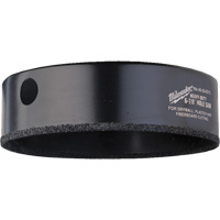 Scie-cloche pour &eacute;clairage encastr&eacute;, 4-3/8", Profondeur de la coupe 1", Carbure Cam Industrial