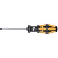 Slotted Demolition Screwdriver, 1/4", 8-1/8" L, Plastic Handle Cam Industrial