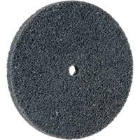 Standard Abrasives 500 Series Soft Density Unitized Wheels, 3" x 1/4", 1/4" Arbor, Fine Grit, Silicon Carbide Cam Industrial