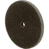 Standard Abrasives Unitized Wheel, 3" x 1/4", 1/4" Arbor, Fine Grit, Aluminum Oxide Cam Industrial