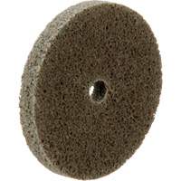 Standard Abrasives Unitized Wheel, 2" x 1/4", 1/4" Arbor, Medium Grit, Aluminum Oxide Cam Industrial