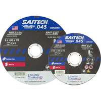 Meule &agrave; tronçonner, 14" x 0,045", Arbre de 5/8", Type 1, Oxyde d'aluminium/C&eacute;ramique, 19000 Tr/min Cam Industrial