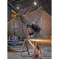 Meule &agrave; tronçonner Zipcut, 5" x 3/64", Arbre de 7/8", Type 1, Oxyde d'aluminium, 12 200 Tr/min Cam Industrial