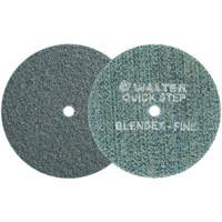 Disque de pr&eacute;paration de surface QUICK-STEP BLENDEX, 5" dia., Grain Fin, Oxyde d'aluminium Cam Industrial