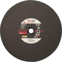 Chop Saw Wheel, 12" x 0.093"/3/32", 1" Arbor, Type 1, Aluminum Oxide, 5100 RPM Cam Industrial